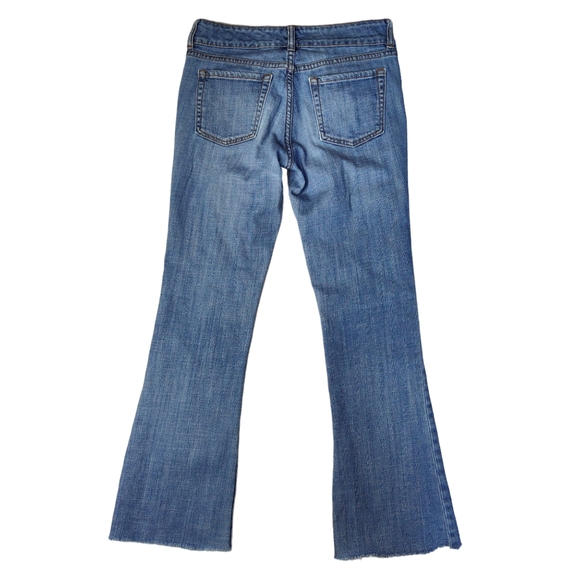 Women's Gap Factory Premium Flare Jeans Size 2/26R Denim Low Rise Bootcut 2012 - Picture 2 of 10